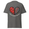 Merge Conflict Detected software engineer graphic tee in charcoal with funny Git coding humor design
