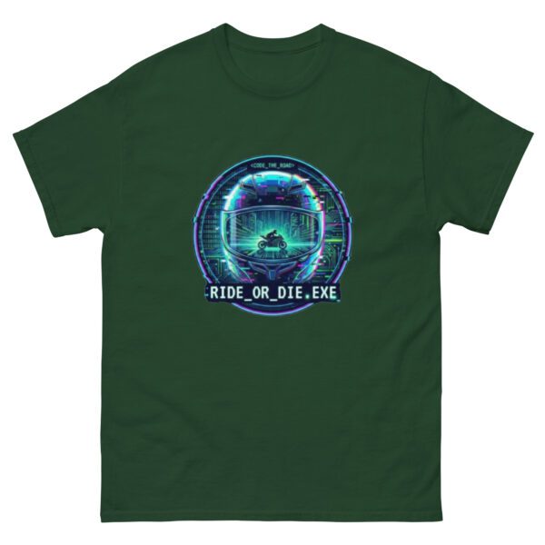 Ride or Die Cyberpunk Coding T-Shirt | Tech Rider Graphic Tee