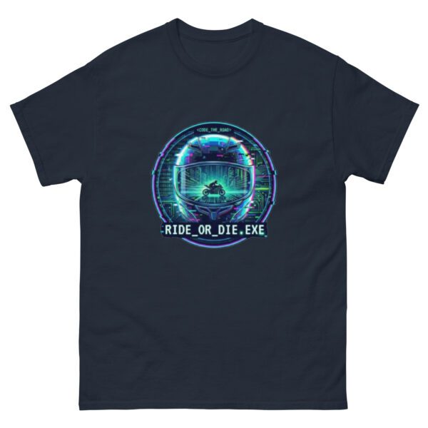 Ride or Die Cyberpunk Coding T-Shirt | Tech Rider Graphic Tee