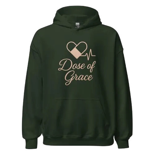 Dose of Grace Nurse Hoodie | Nursing Gift Hoodie