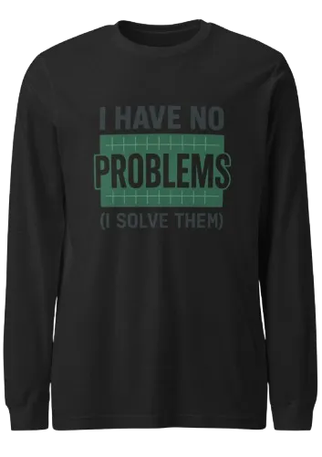 unisex-long-sleeve-tee-black-heather-removebg-preview Problem Solver Long Sleeve Tee | Software Engineer Shirt