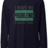 unisex-long-sleeve-tee-navy-removebg-preview Problem Solver Long Sleeve Tee | Software Engineer Shirt