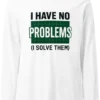 unisex-long-sleeve-tee-white-removebg-preview Problem Solver Long Sleeve Tee | Software Engineer Shirt