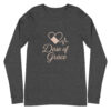 unisex-long-sleeve-tee-dark-grey-heather-front-69e51ec319f13.jpg Dose of Grace Long Sleeve Tee | Nurse Faith Shirt