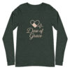 unisex-long-sleeve-tee-heather-forest-front-69e51ec317141.jpg Dose of Grace Long Sleeve Tee | Nurse Faith Shirt