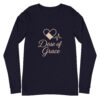 unisex-long-sleeve-tee-navy-front-69e51ec3138c4.jpg Dose of Grace Long Sleeve Tee | Nurse Faith Shirt
