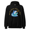 Bugs Can Wait Hoodie in black with Out Of Office developer humor design