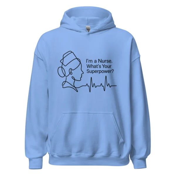 I’m a Nurse What’s Your Superpower Hoodie | Nurse Gift Hoodie