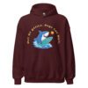 Out Of Office Bugs Can Wait maroon hoodie for developers and QA testers
