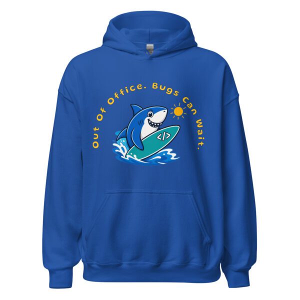Out Of Office Bugs Can Wait true royal hoodie for programmers and tech coworkers
