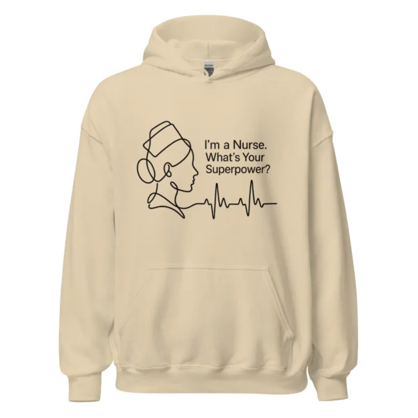I’m a Nurse What’s Your Superpower Hoodie | Nurse Gift Hoodie