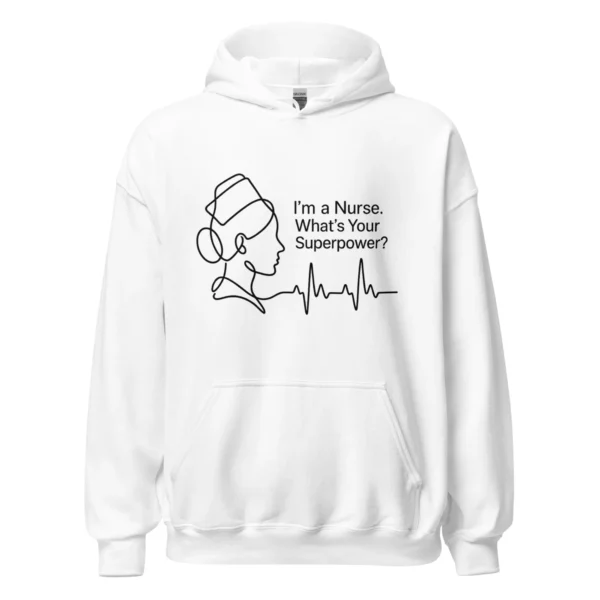 I’m a Nurse What’s Your Superpower Hoodie | Nurse Gift Hoodie