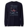 unisex-long-sleeve-tee-navy-front-6a402aee12979.jpg Nurses Heart Healthcare Long Sleeve Tee | Nurse Gift Shirt