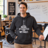 I Teach Music The Recorder Phase Is Not My Fault teacher hoodie model mockup