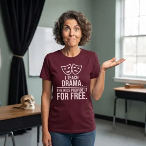 I Teach Drama T-Shirt | Funny Drama Teacher Shirt