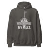 Funny recorder teacher hoodie for music educators