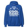 unisex-heavy-blend-hoodie-royal-front-6ab8f16ee2e0d.jpg Funny teacher hoodie classroom apparel front view