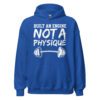 unisex-heavy-blend-hoodie-royal-front-6ab8fa8a04b67.jpg Build an Engine Not a Physique fitness gift hoodie
